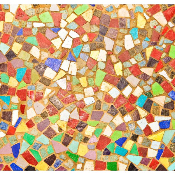 Разноцветная мозаика 