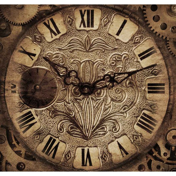 Старинные часы 