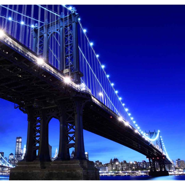 Бруклинский мост снизу