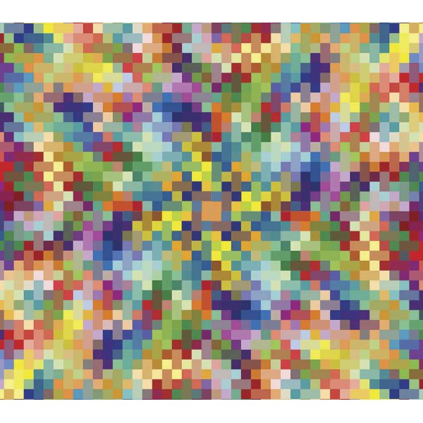 Цветные пиксели