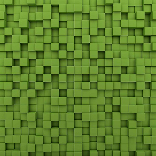 Зеленые пиксели